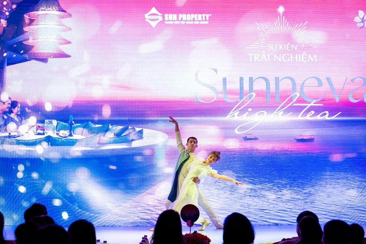 Sự kiện Sunneva High Tea gợi mở về chuẩn mực đỉnh cao không gian sống tại của khu đô thị đảo Sunneva Island.