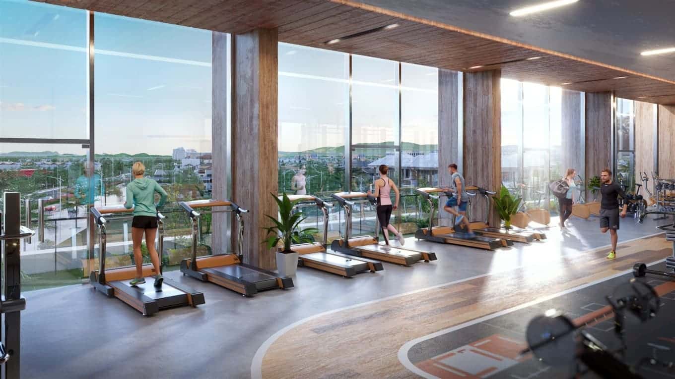 Tiện ích nội khu hiện đại của tổ hợp Sun Cosmo Residence Da Nang.