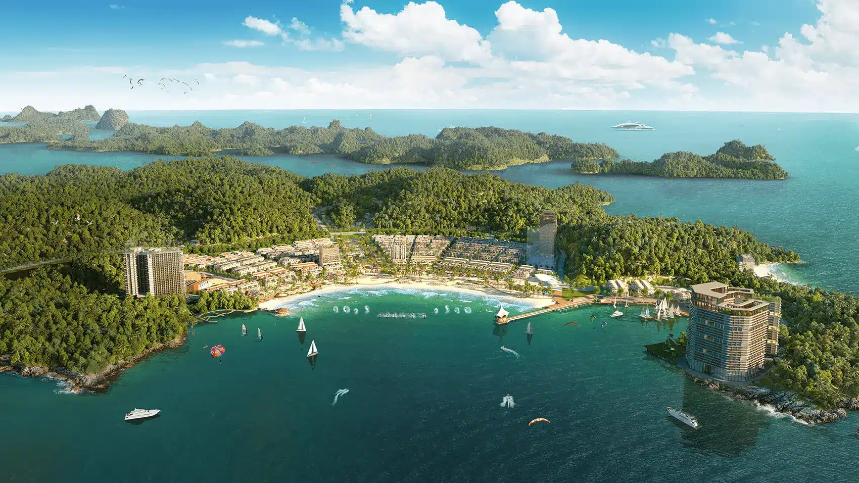 Dự án Xanh Island Cát Bà: điểm đến du lịch xanh với kiến trúc độc đáo và tiện ích đa dạng.