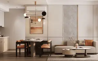Không gian sống hiện đại và tinh tế tại dự án Masteri Rivera Đà Nẵng.