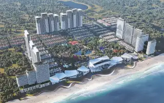 Toàn cảnh dự án Blanca City - biểu tượng mới của thành phố biển Vũng Tàu, nơi giao thoa giữa hiện đại và truyền thống.