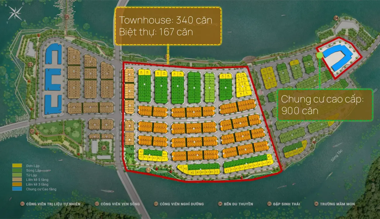 Charmora City – siêu đô thị ven sông mới tại Nha Trang